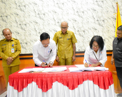 BPS Kabupaten Kupang Dapat Hibah Tanah di Area Kantor Bupati Kupang 