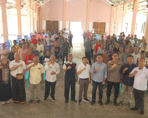 PLN UIP Nusra Gelar Sosialisasi Inventarisasi dan Identifikasi Pengadaan Tanah Access Road PLTP Ulum