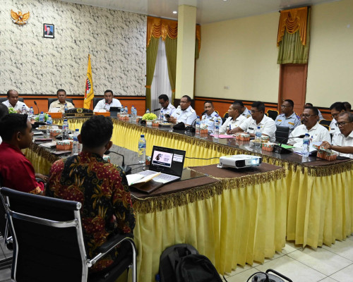 Bupati Kupang Yosef Lede Buka Rakor Terkait Sapi Potong Bersama Bappenas RI