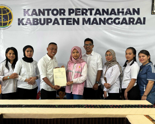 7 Sertifikat Terbit, Sinergi Srikandi PLN UPP Nusra 2 bersama BPN Amankan Aset di Manggarai