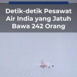 Angkut 242 Penumpang Pesawat Boeing Jatuh Usai Lepas Landas di India