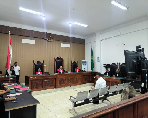 Sidang Perdana Mantan Kapolres Ngada Dalam Kasus Pencabulan Anak, Digelar Tertutup