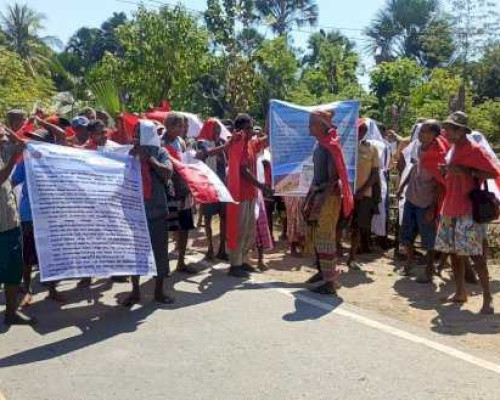 Warga Suku Oemanas di Amfoang Timur, Tuntut Pemerintah Selesaikan Sengketa Batas Naktuka