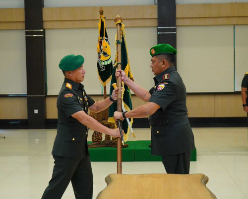 Kolonel Inf Hendro Cahyono Jabat Danrem 161 Wira Sakti Kupang, Naik Pangkat Brigjen