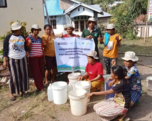 Merdeka Air Bersih, PLN UIP Nusra Tuntaskan Perbaikan Akses Air Bersih di Lembata