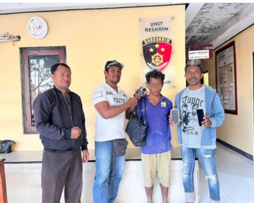 Rampas HP dan Tas Warga di Jalan Baru Alak, Buruh Bangunan Ditangkap Polisi