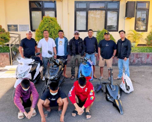 Tiga Pelajar di Kupang Ditangkap Terlibat Kasus Curanmor, Satu Pelaku Masih SD