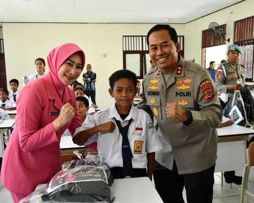 Kapolda NTT Dukung Visi Pendidikan Presiden Prabowo