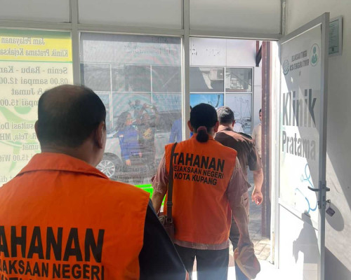 ‎Dua Tersangka Kasus Kredit Bermasalah Bank NTT Ditahan di Rutan Kupang