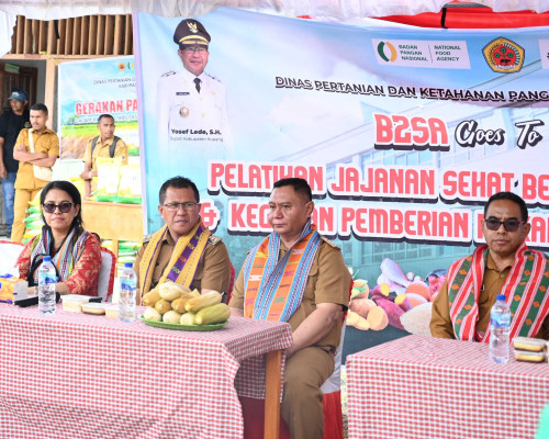 Bupati Kupang Buka Pelatihan Pangan Lokal Berbasis B2SA di Oelbiteno