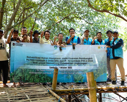 PLN UIP Nusra Teguhkan Komitmen Jaga Lingkungan Ring 1 PLTU Sambelia