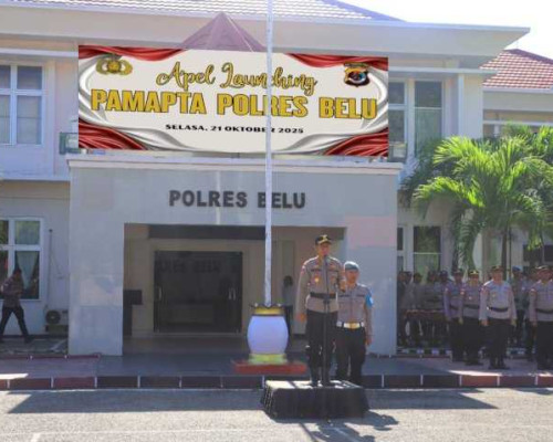 ‎Layanan 110 dan Pamapta Resmi Diluncurkan Polres Belu