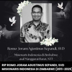 Pastor Asal NTT Tutup Usia di Zimbabwe Afrika Usai Pimpin Misa Natal  