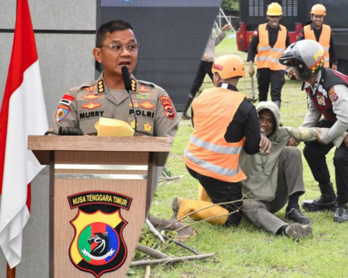 Operasi Lilin Turangga 2025, Polda NTT Perkuat Pengamanan Nataru