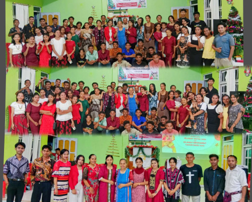 Seruan 'Pulang' dan Penguatan Iman Kaum Muda, Pemuda GMIT Klasis TTU Gelar Ibadah Natal Bersama