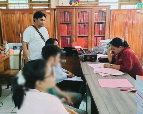 ‎Polsek Kota Lama Limpahkan Tersangka Pencabulan Anak ke Kejari Kota Kupang