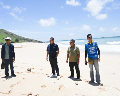 Kunjungi Pulau Semau, Bupati Kupang Pastikan Patung Yesus Kristus Akan Dibangun 