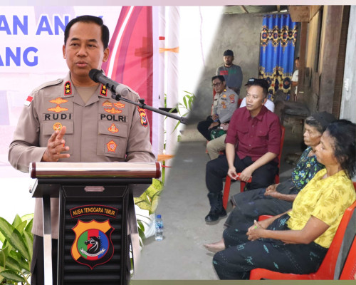 ‎Kapolda NTT Kirim Tim Psikologi untuk Keluarga Bocah SD di Ngada