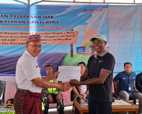 Percepat Transisi Energi, PLN UIP Nusra Tuntaskan Ganti Kerugian 504 Persil di Proyek PLTP Ulumbu un