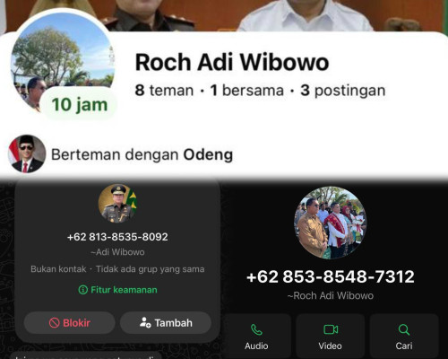 ‎Waspada! Modus Penipuan Catut Nama Kajati NTT Beredar di Medsos