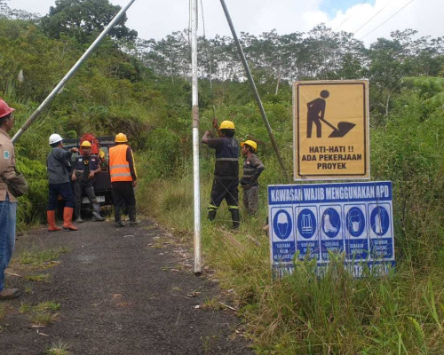 PLN Pastikan Konstruksi Aman, Uji Tanah Jalan Penghubung Ponggeok–Wewo Dimulai