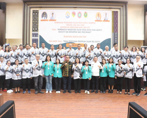 ‎470 Mahasiswa UPG 1945 NTT Siap Terjun ke Masyarakat  ‎