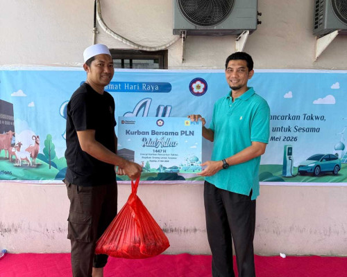 18 Sapi dan 9 Kambing, Kurban PLN UIP Nusra Jangkau Tiga Pulau