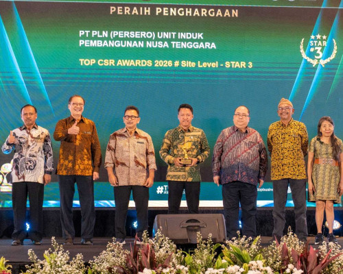 ‎PLN UIP Nusra Raih TOP CSR Awards 2026 Lewat Program Air Bersih dan Hortikultura di Ulumbu