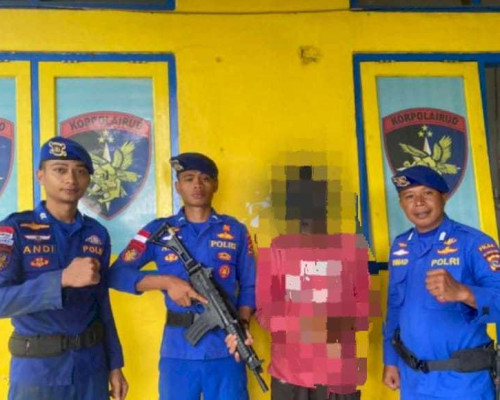 ‎DPO Bom Ikan Ditangkap Ditpolairud Polda NTT di Lembata
