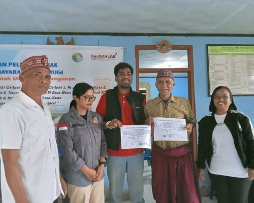 ‎PLN Rampungkan Ganti Rugi Lahan Ulumbu  ‎
