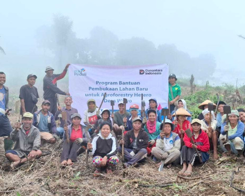 ‎Lahan Tidur Wewo Disulap Jadi Kebun Produktif  ‎