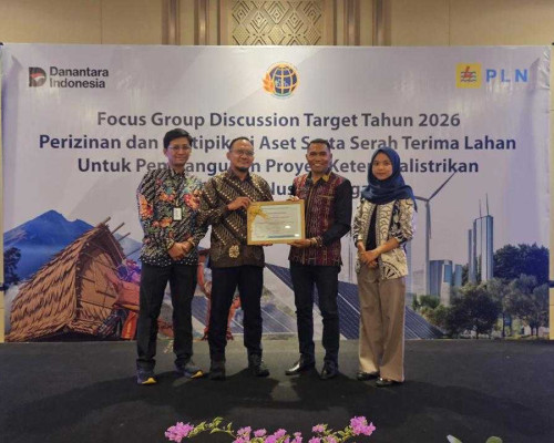 ‎PLN Amankan 37 Sertifikat Aset Negara