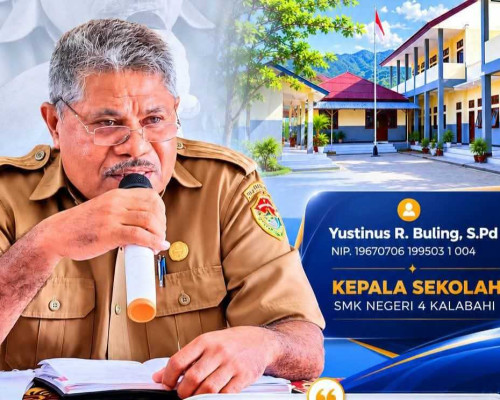 Kepsek SMKN 4 Kalabahi Tanggapi Berita Proyek Revitalisasi, Dianggap Tak Benar dan Sesat