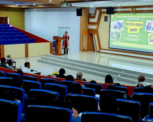 ‎Ini Lima Program Mahasiswa Unwira dalam KKN Desa Binaan di Nekmese